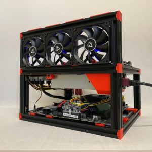 Rig de minería 4 GPU